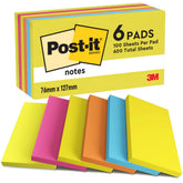 Notities POST-IT Energetic 76x127mm