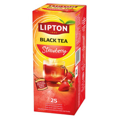 Te LIPTON zakje Aardbei 25/stuk