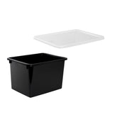 Förvaringsbox Stor 20L svart inkl lock