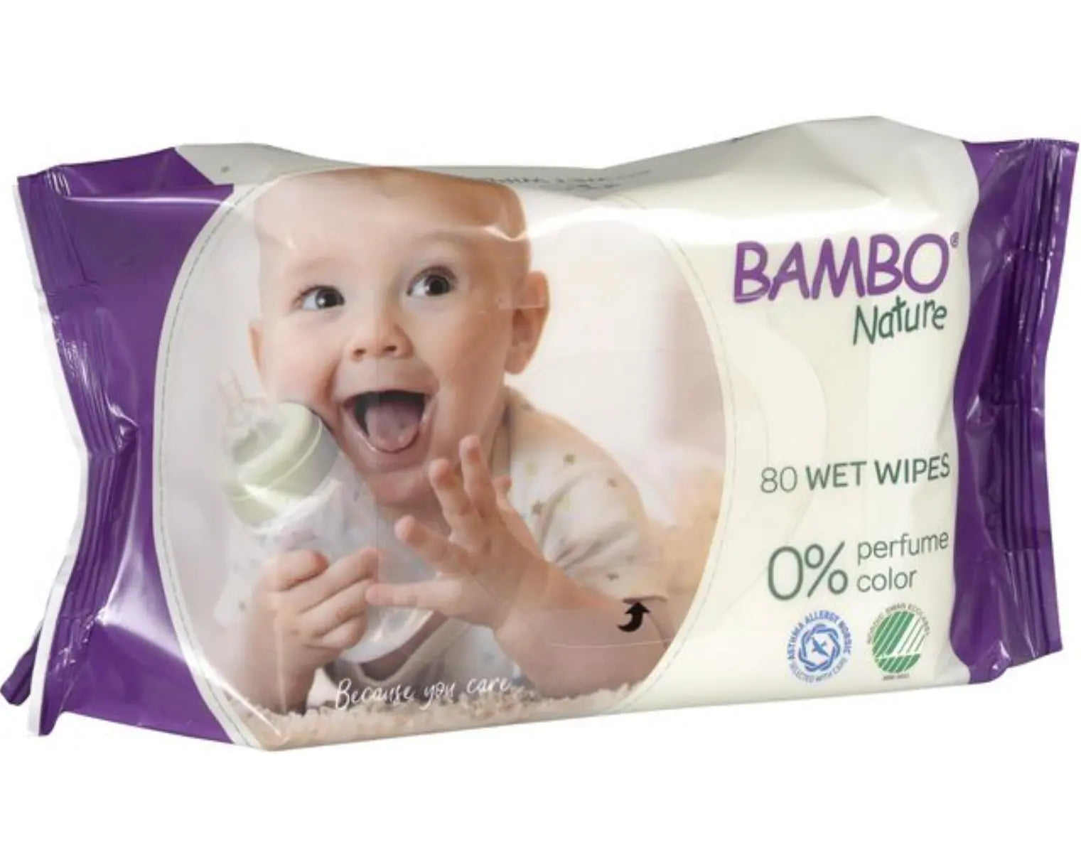 VÄtservett BAMBO Nature oparfymera 80/fp - Primmeshiper
