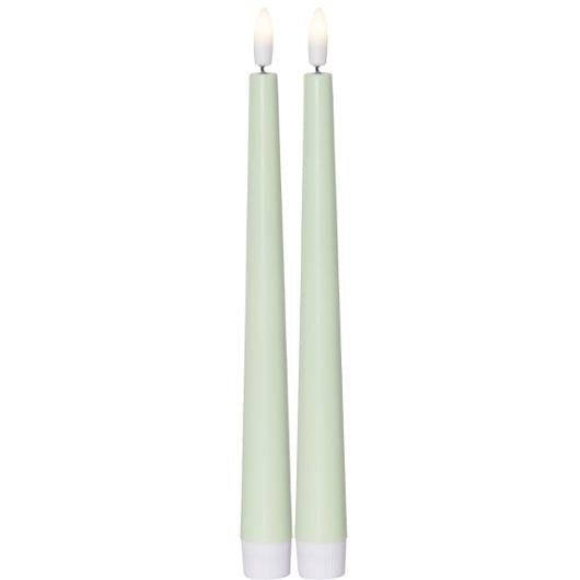 Antikljus STAR T LED Candy 26cmgrön 2/fp