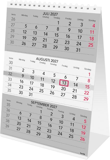 Bordskalender Triplaner 2027