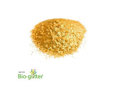 Bioglitter mellangrovt 40g/pÄse guld - Primmeshiper