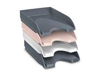 Brevkorg CEP Mineral 4-korg grå-vit-rosa Primmeshiper
