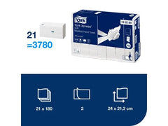 Handduk TORK Adv H2 Xpress 3780/fp - Primmeshiper