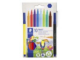 Fiberpenna STAEDTLER 10 fÀrger - Primmeshiper