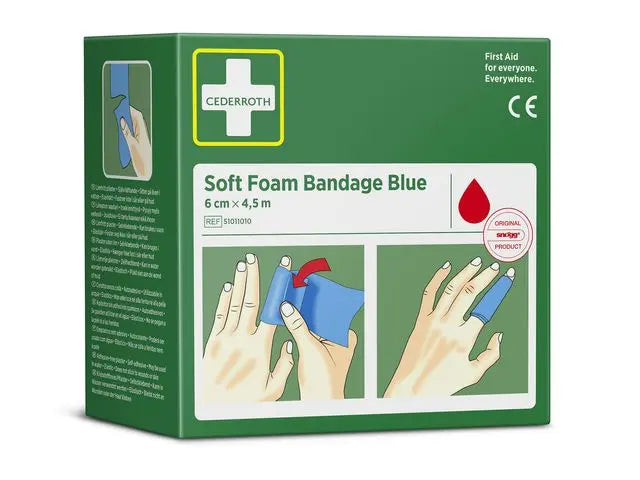 PlÄster CEDERROTH SoftFoam 6cmx4,5m blÄ - Primmeshiper