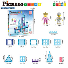 Picasso magneetsset Winter 72 delen