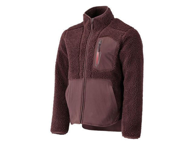 FiberpÀlsjacka Customized vinröd 4XL Primmeshiper