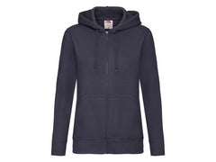 Zip Hoodie FRUIT dam marin S - Primmeshiper