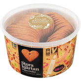 GILLE grote hartvormige peperkoekjes 450g