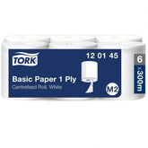 Torkrulle TORK Uni M2 1-lag vit 300m Primmeshiper