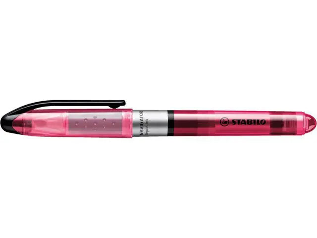 Överstrykningspenna STABILO Nav 1mm rosa - Primmeshiper
