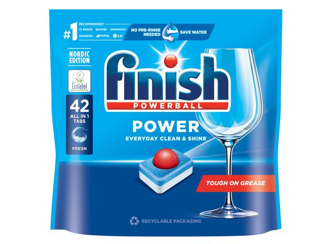 Maskindisk FINISH Power AiO 42/fp - Primmeshiper
