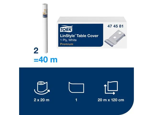 Duk TORK LinStyle 1,20x20m Vit - Primmeshiper