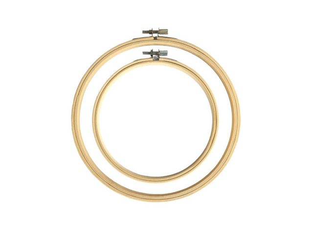 Broderibåge Bambu 20cm 5/fp - Primmeshiper
