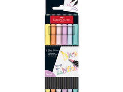 Fiberpenna Black Edition pastel 6/fp - Primmeshiper