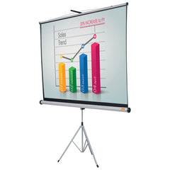 Projektionsduk NOBO stativ 175x133cm
