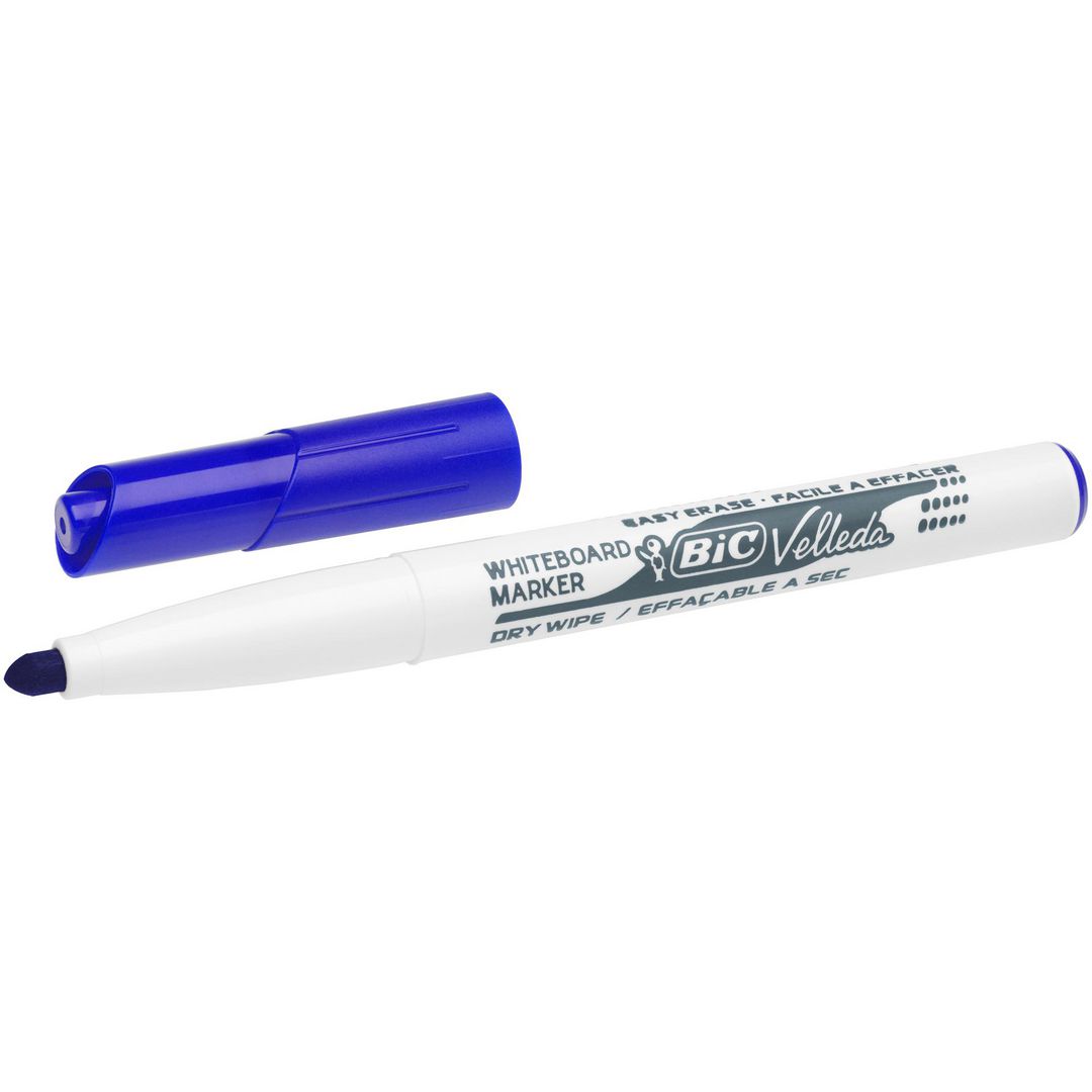 Whiteboardpenna BIC Velleda 1741 blå Primmeshiper