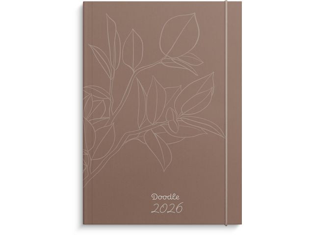 Kalender Doodle inbunden Primmeshiper