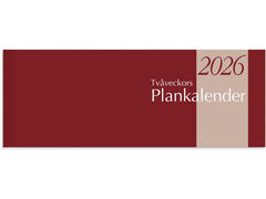 TvÄveckors Plankalender 2026 Primmeshiper