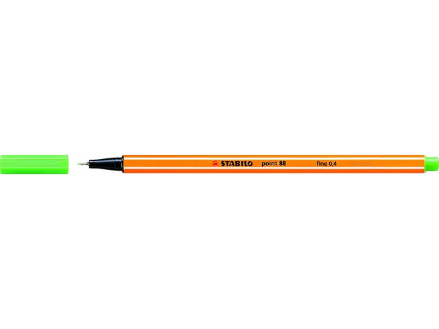 Fineliner STABILO Point 88 ljusgrön - Primmeshiper