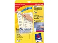 Etikett AVERY Transp 99,1x42,3 300/fp - Primmeshiper