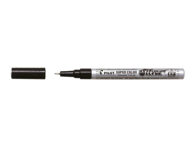MĂ€rkpenna PILOT Super Color silver EF - Primmeshiper