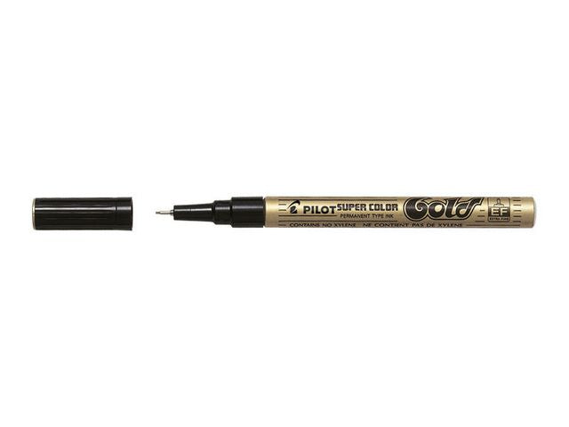 MĂ€rkpenna PILOT Super Color guld EF - Primmeshiper
