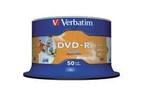 DVD-R VERBATIM 4.7GB Printable 50/fp - Primmeshiper