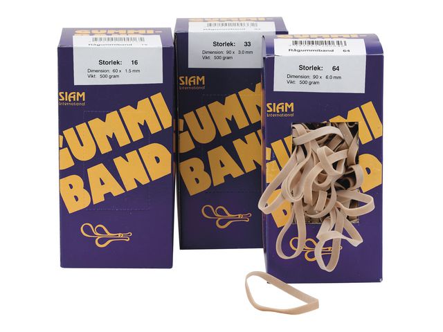 Gummiband nr 18 75x1,5mm 1590/fp - Primmeshiper