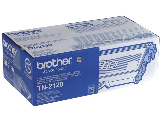 Toner BROTHER TN2120 svart - Primmeshiper