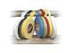 Tejp textil matt 50mx19mm gul - Primmeshiper