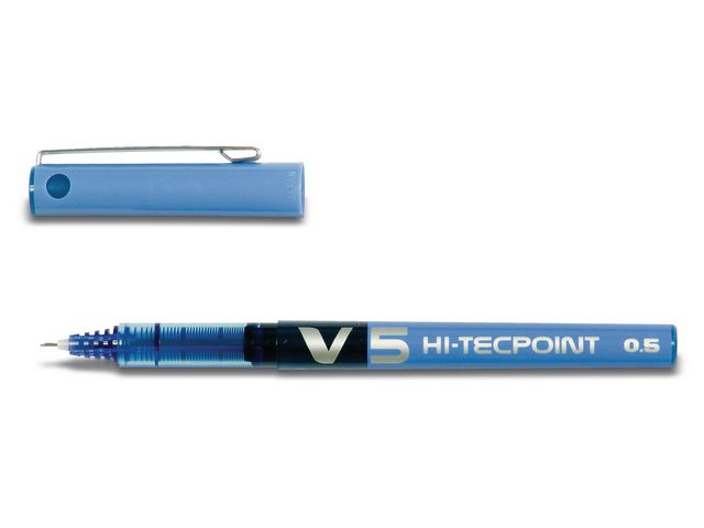 Bläckkulpenna PILOT Hi-Tec V5 0,5 blå - Primmeshiper