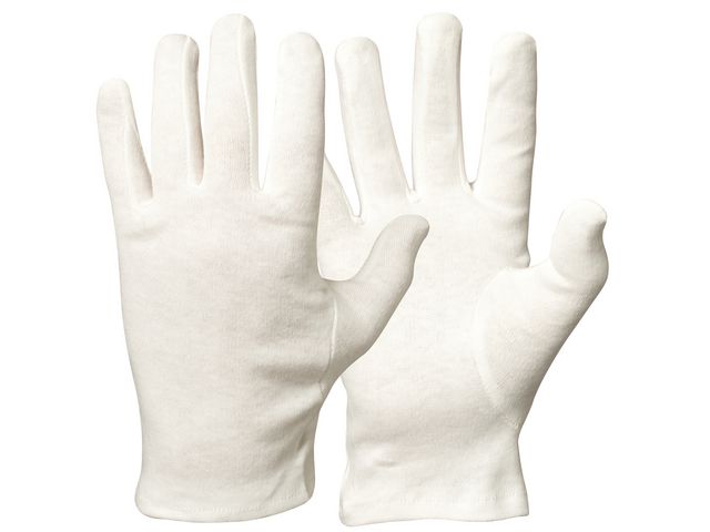 Textilhandske vit 26cm L/XL - Primmeshiper