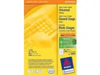 Etikett AVERY Ultragri 70x25,4mm 3300/fp - Primmeshiper