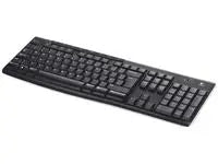 Tangentbord LOGITECH K270 trådlös svart - Primmeshiper