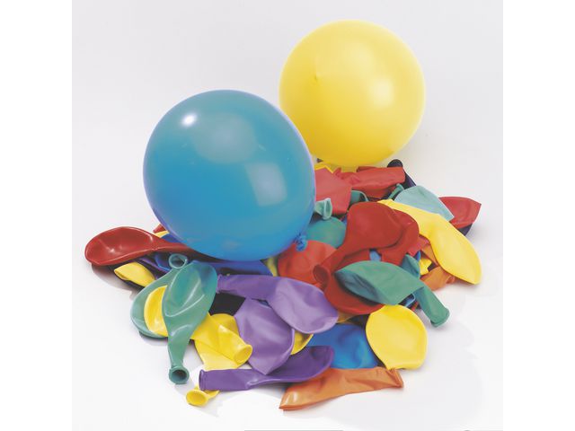 Ballonger 23cm blandade fÀrger 100/fp - Primmeshiper