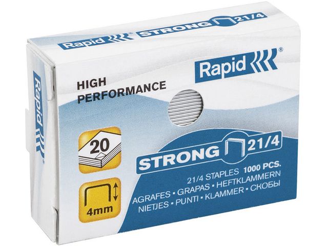 Häftklammer RAPID 21/4 1000/fp - Primmeshiper