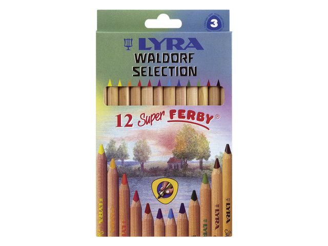 FÀrgpenna LYRA Waldorf 12 fÀrger - Primmeshiper