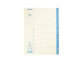 Pappregister JOPA A4 1-5 vit/blÄ - Primmeshiper