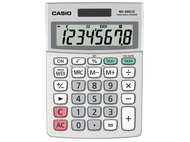 Bordsräknare CASIO MS-88ECO - Primmeshiper