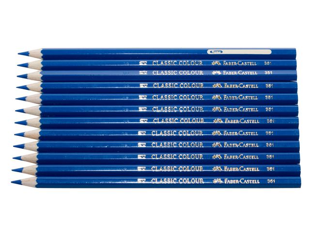 Färgpenna FABER-CASTELL mörkblå 12/fp - Primmeshiper