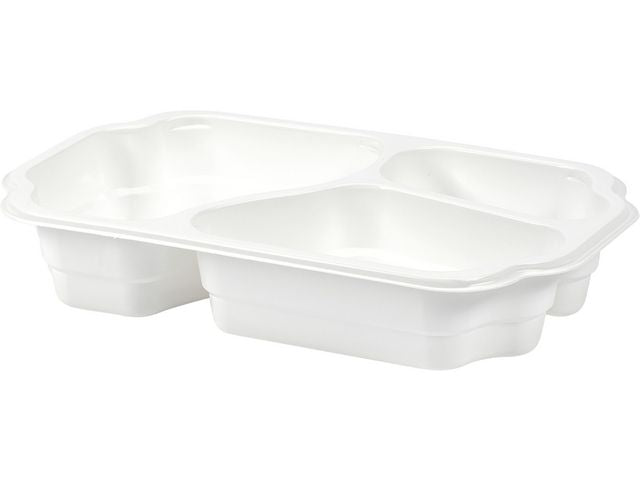 DUNIform 3-fack takeaway PP vit 246/fp Primmeshiper
