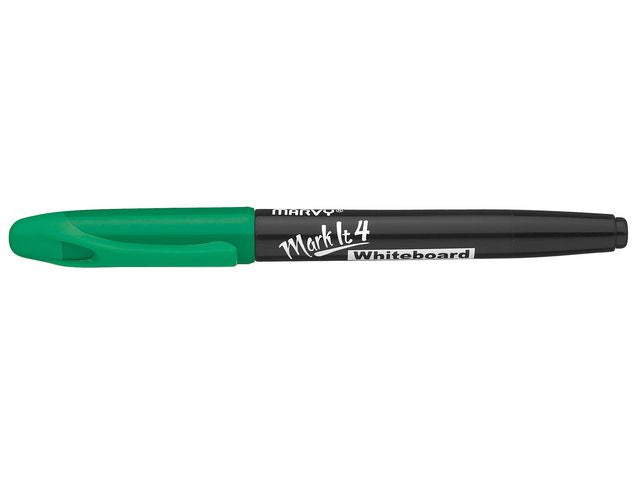 Whiteboardpenna MARVY Markit rund grön - Primmeshiper