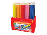 FÀrgpenna FABER Triangular 12x10 fÀrger - Primmeshiper