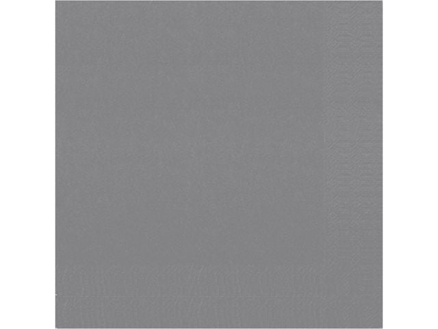 Servett 3-lags 33x33cm granitgrÄ 125/fp - Primmeshiper