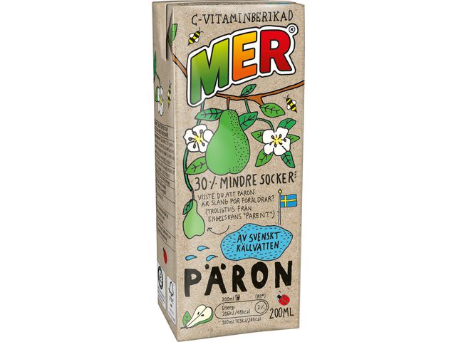 Fruktdryck MER PĂ€ron 20cl - Primmeshiper