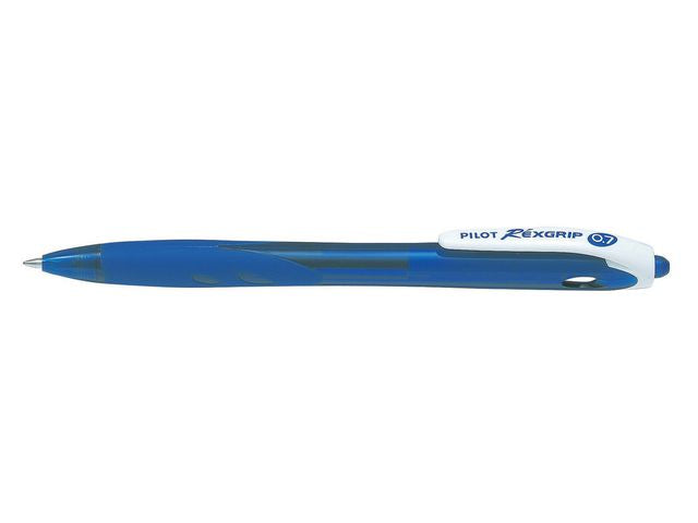 Kulpenna PILOT RexGrip fine 0,7 blå - Primmeshiper