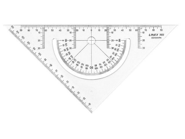 Geometritrekant LINEX 2622 225x160mm - Primmeshiper